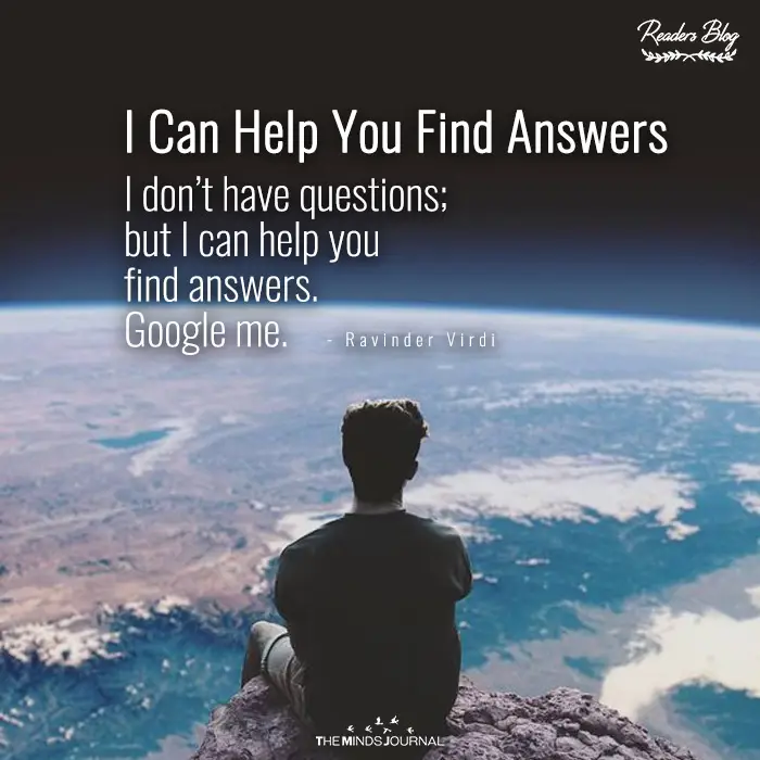 I Can Help You Find Answers