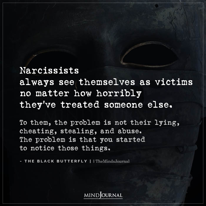 Narcissists Always See Themselves As Victims No Matter