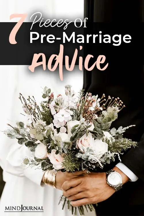 Pre Marriage Advice pin