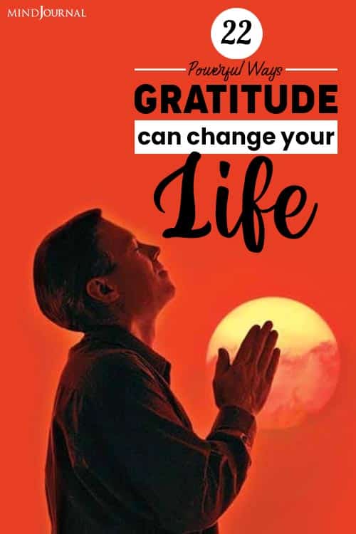 Ways Gratitude Change Your Life pin