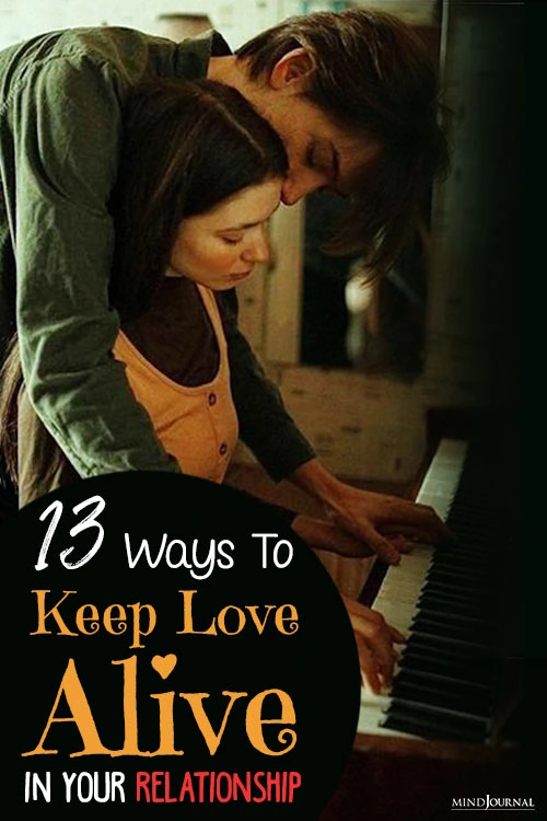 Ways Keep Love Alive In Relationship pin