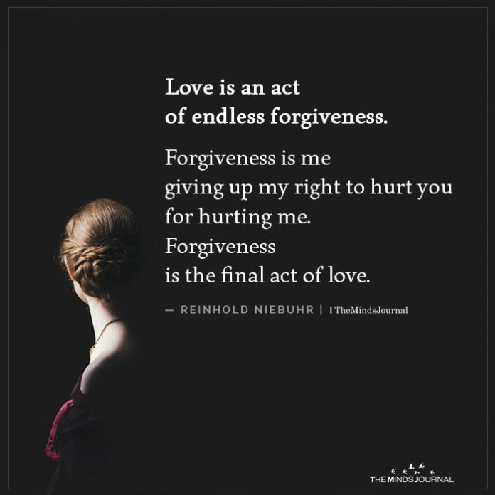 forgiveness