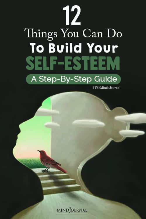 build your self esteem pin
