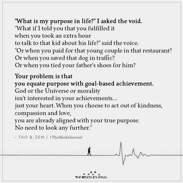 purpose in life