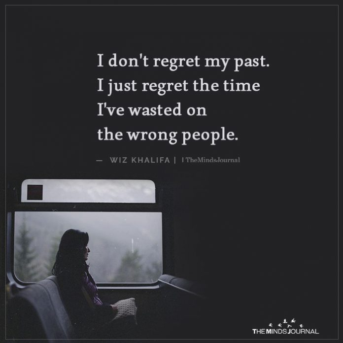 regret the past 
