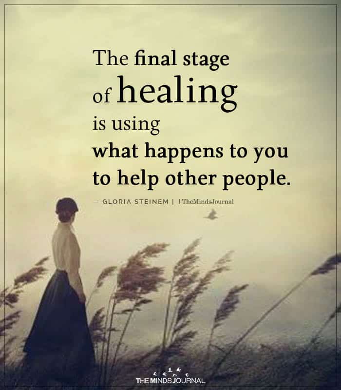My Journey Of Healing