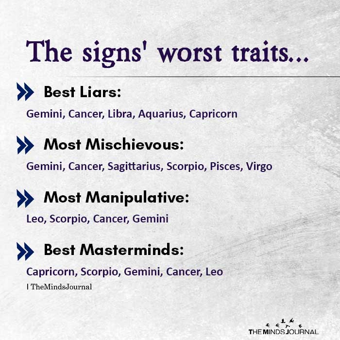 Why scorpios are the worst
