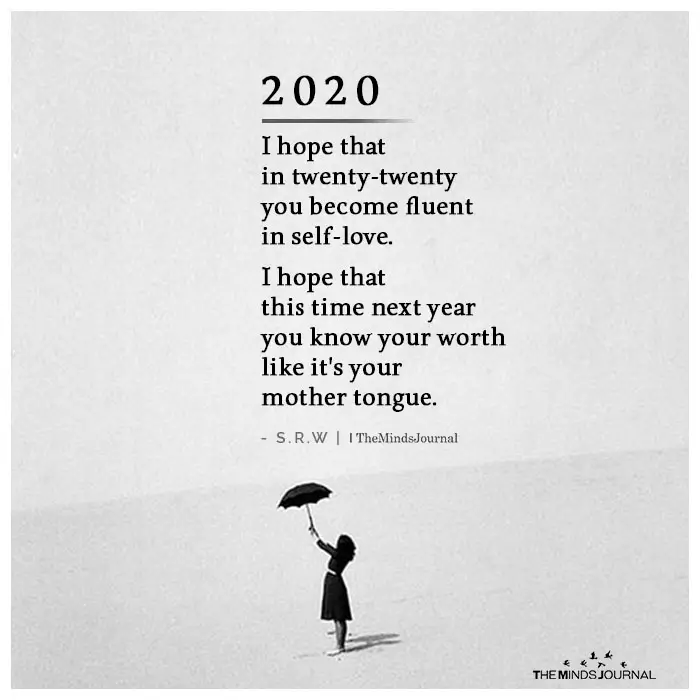 2020 I hope that in twenty-twenty

