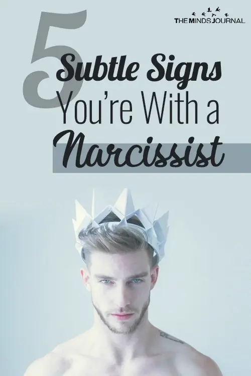 How to know you are dealing with a narcissist 5 Early Warning Signs