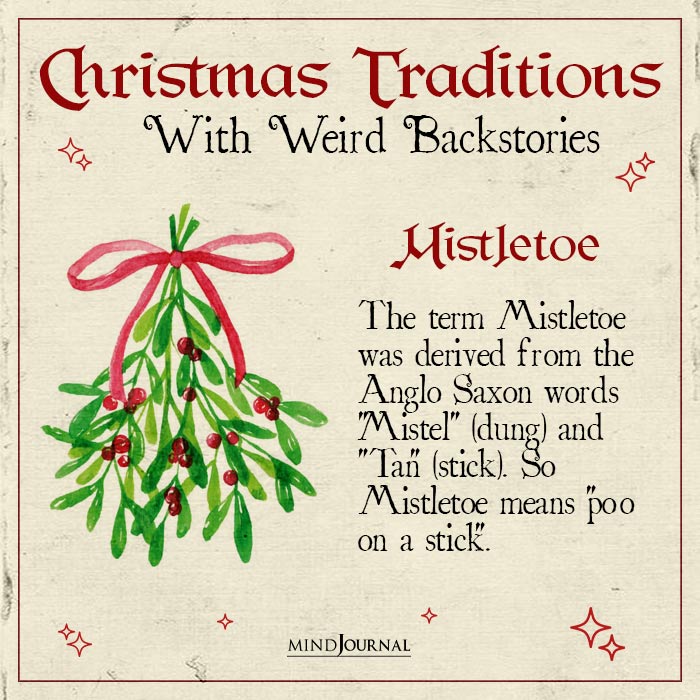 Christmas Traditions Mistletoe