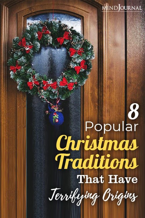 Popular Christmas Traditions Terrifying Origins pin