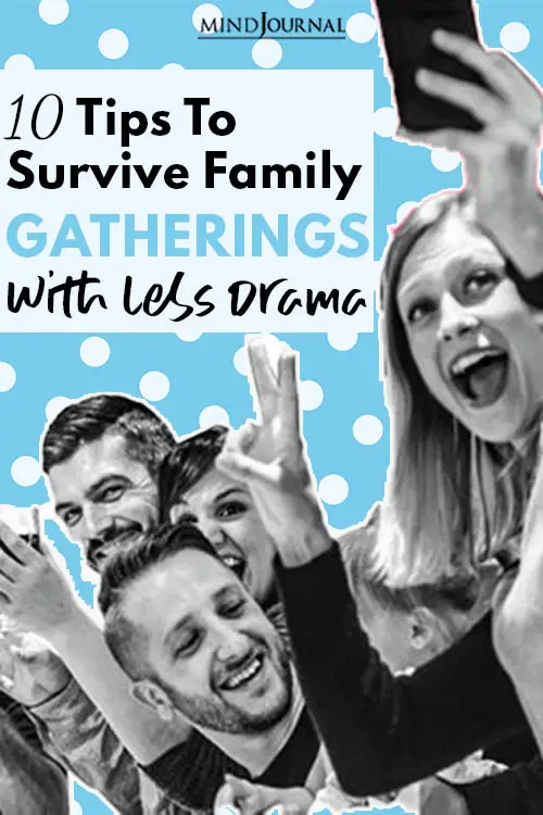 Survive Family Gatherings With Less Drama pin