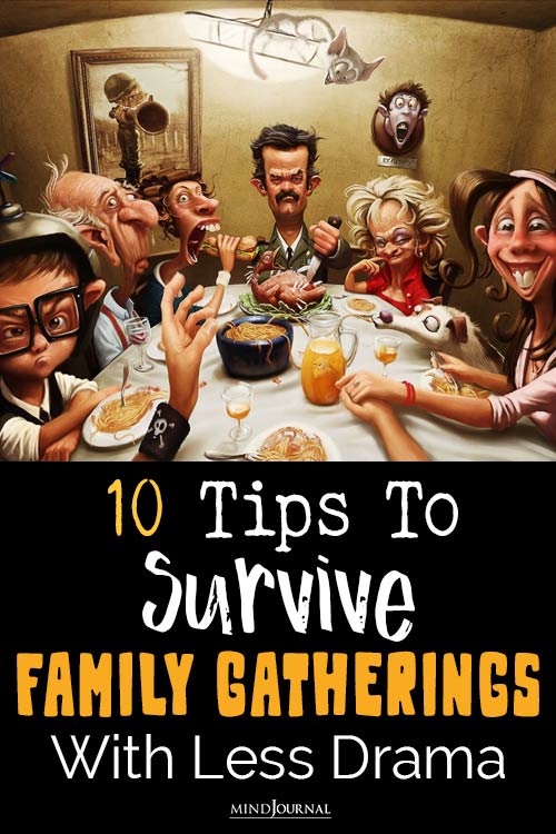 Tips Survive Family Gatherings With Less Drama pin