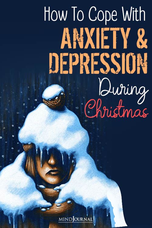 Ways To Cope With Anxiety Depression Christmas pin