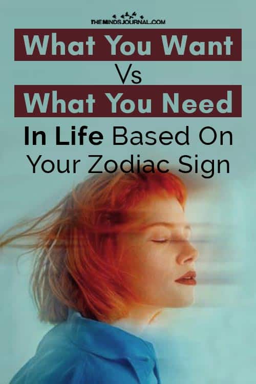 What You Want Vs What You Need Zodiac Sign Pin