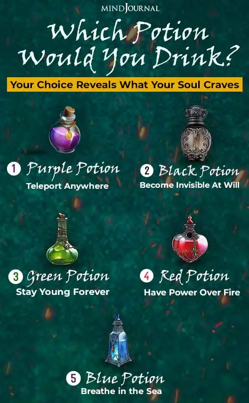 Which Potion Would You Drink Your Choice Reveals What Your Soul Craves pin