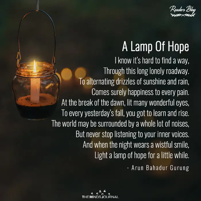 A Lamp Of Hope
