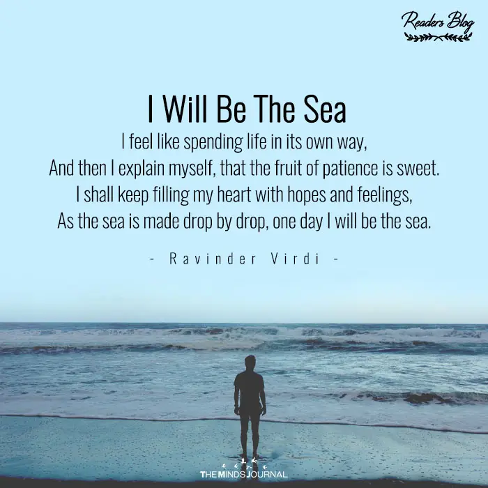 I Will Be The Sea