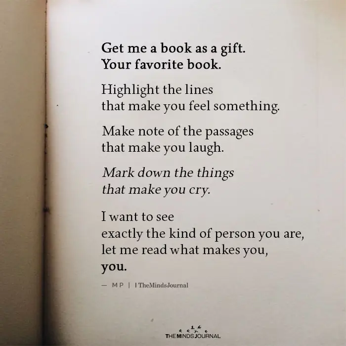 Get me a Book as a Gift