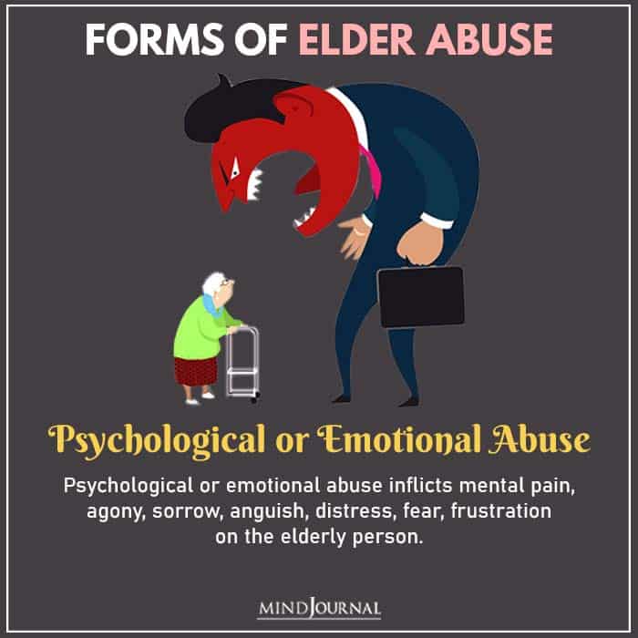elder abuse psychological or emotional