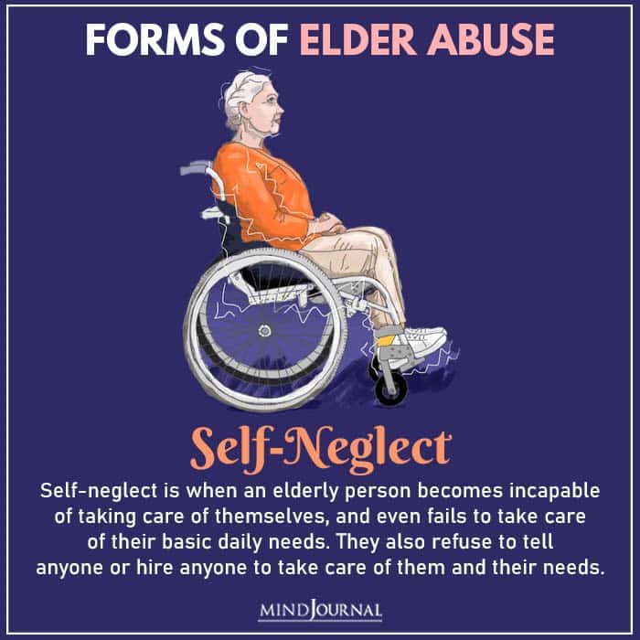 elder abuse self neglect