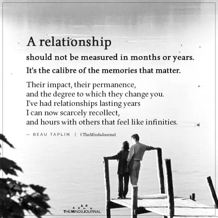 long term relationship