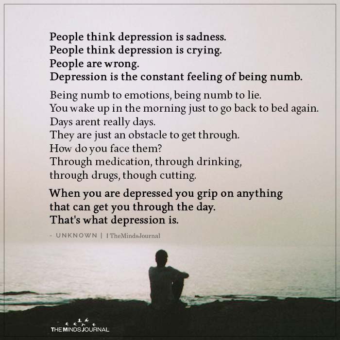 Hidden traits of depression