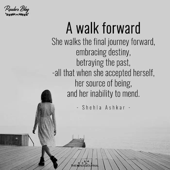 A walk forward
