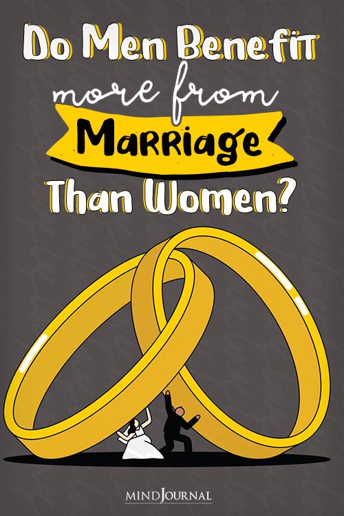 Men Benefit From Marriage Than Women pin