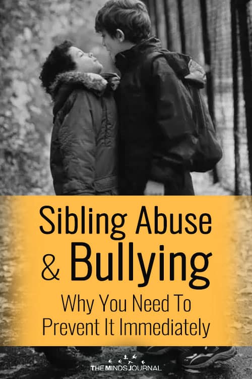 Sibling Abuse And Bullying: Why You Need To Prevent It Immediately
