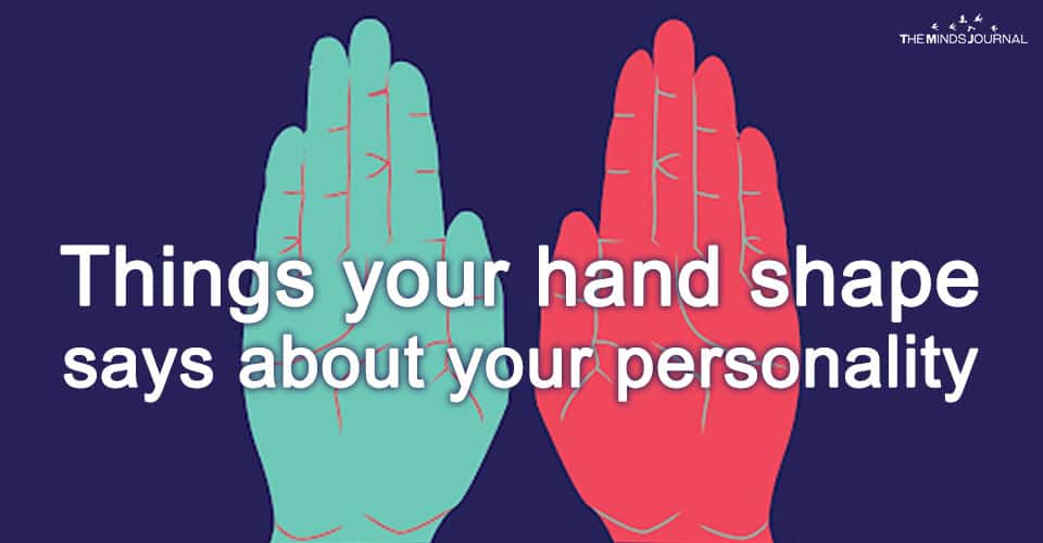 Hand shape and personality