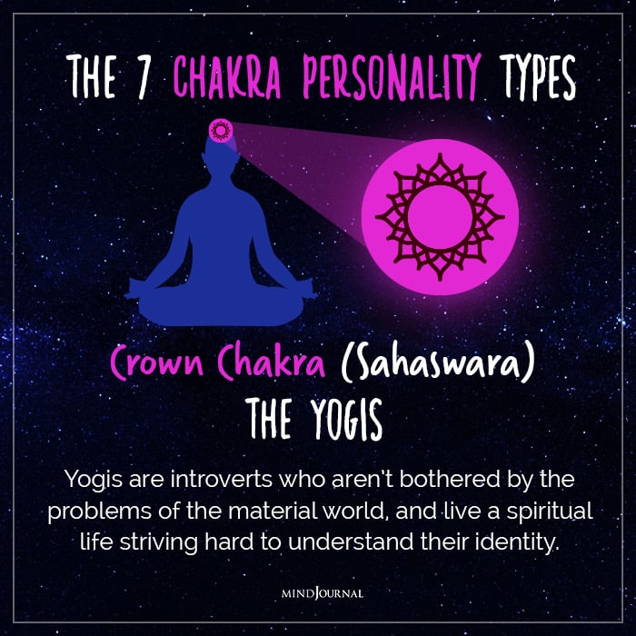 chakra personality crown