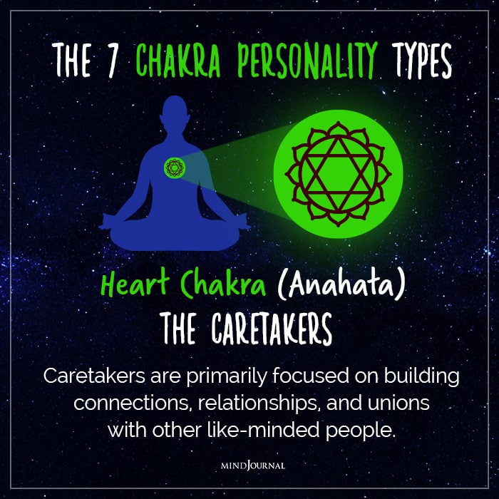 chakra personality heart