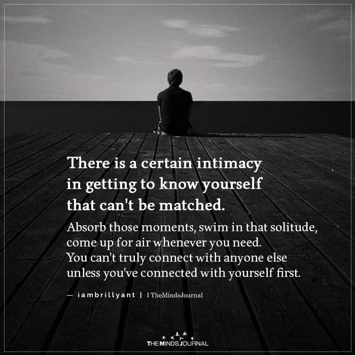 There is a Certain Intimacy