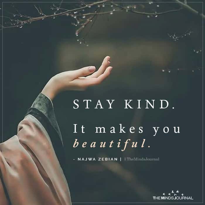 Stay kind