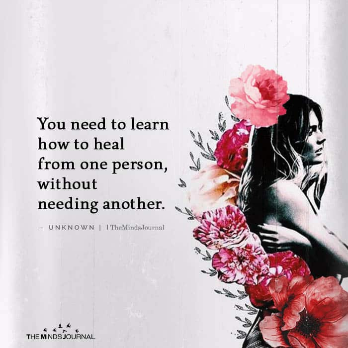 You Need to Learn how to Heal