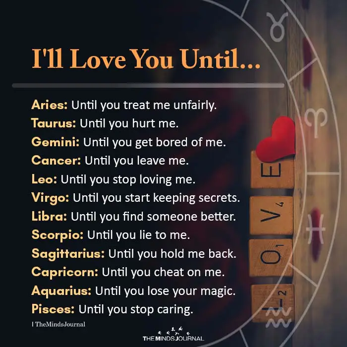 love you until