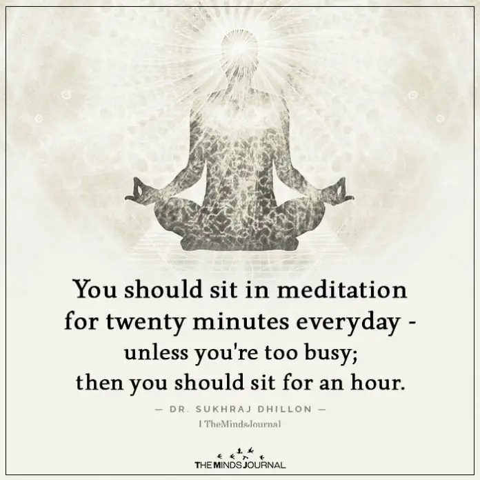 meditate for health