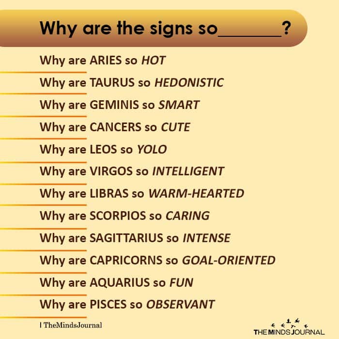 Sagittarius so are why Why Are. 