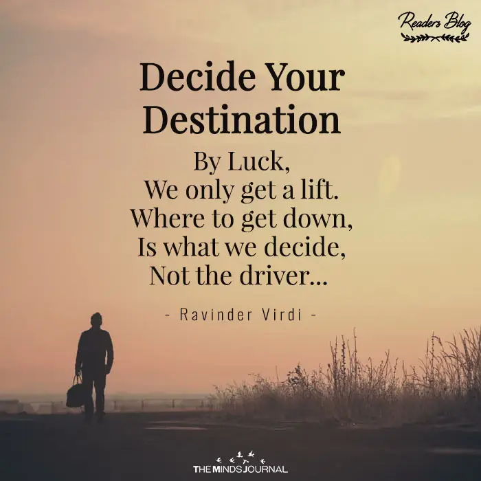 Decide Your Destination