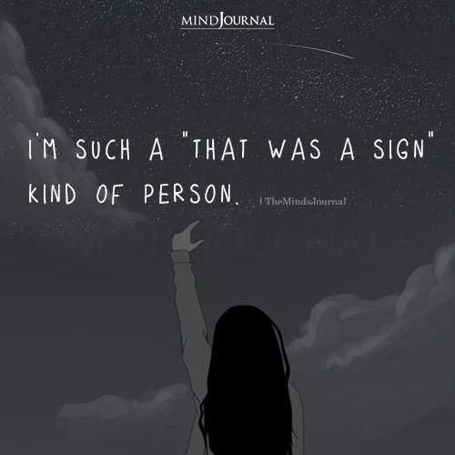 Im Such A That Was A Sign Kind Of Person