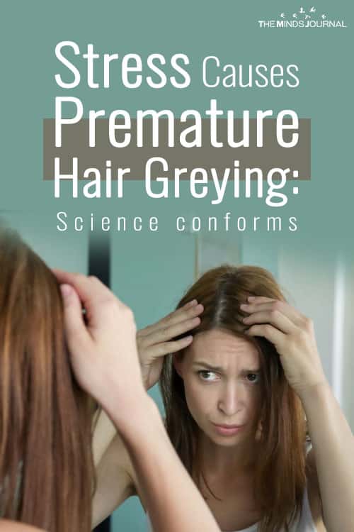 premature hair greying