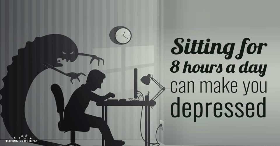 sitting and risk of depression