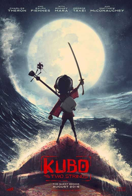 kubo and the two strings, animation