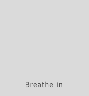 rhythmic breathing