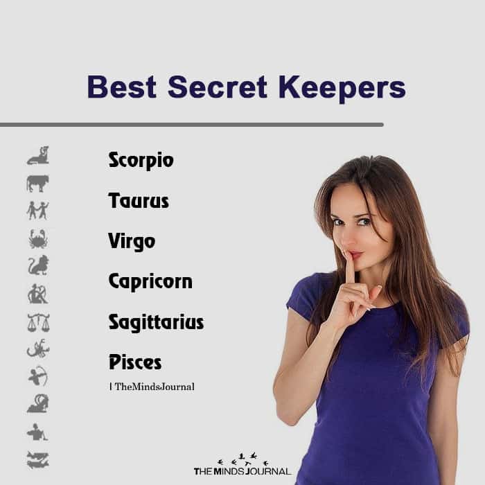 Zodiac Ranked As Best Secret Keepers