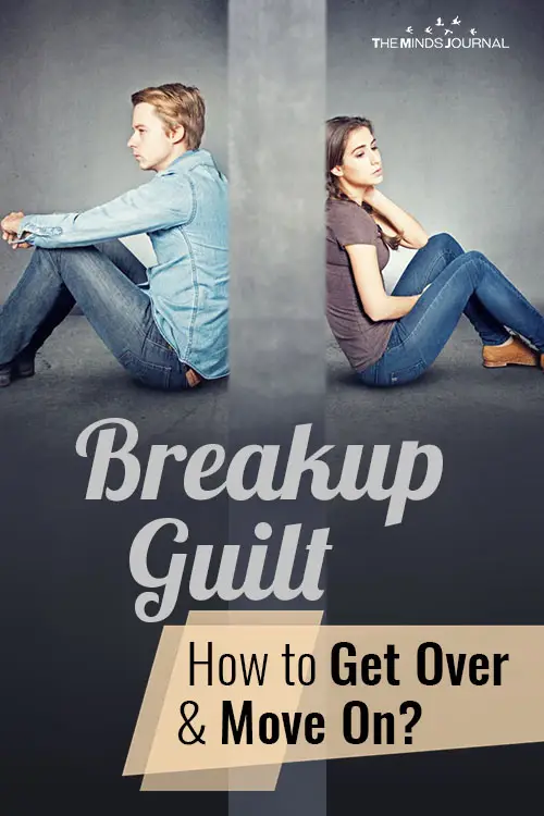 Breakup Guilt Get Over Move On pin