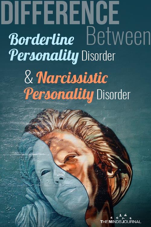 Difference Between Borderline Personality Disorder and Narcissistic Personality Disorder pin