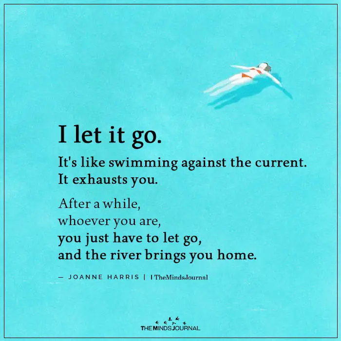 I let it go