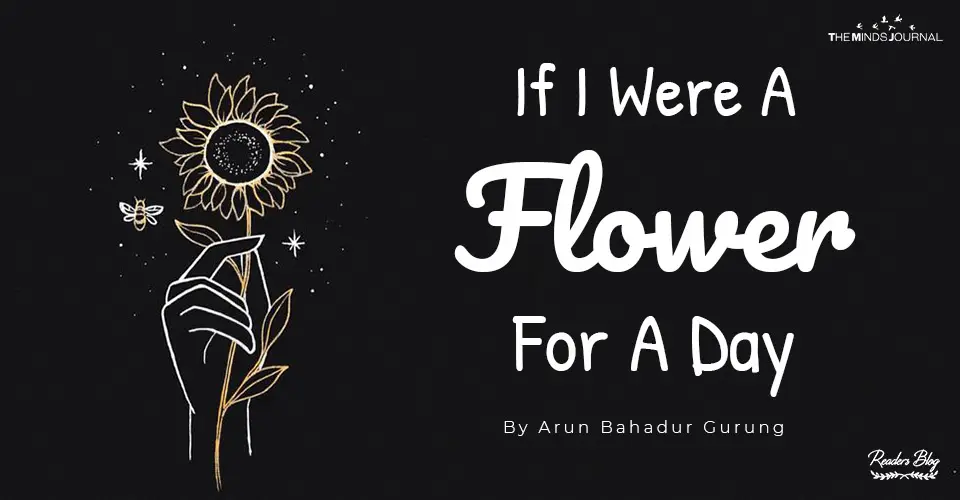 If I Were A Flower For A Day